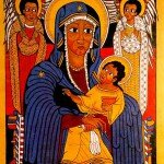Эфиопская икона Богоматери